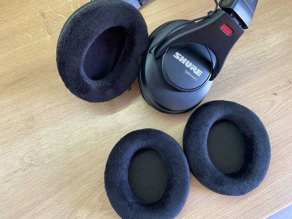 Амбушури велюрові Shure SRH440, SRH840, SRH940, SRH1440, SRH1540
