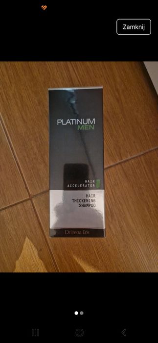 Dr Irena Eris Platinum Men Hair Accelerator Szampon Zagęszczający Włos