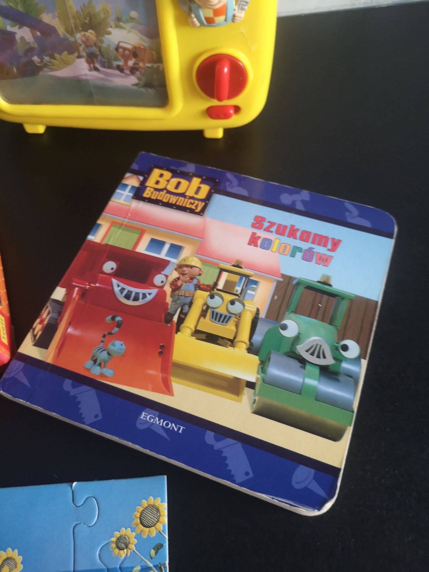 BO BUILDER / Bob budowniczy, książeczka, telewizorek, pzzle