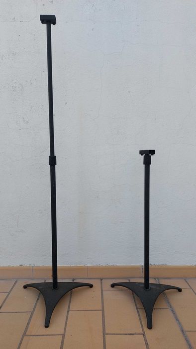 2 pares de suportes de colunas usados