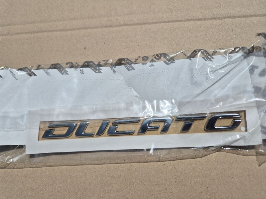 Fiat Ducato nowy emblemat.Znaczek.