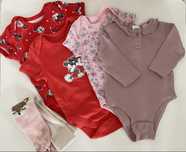 Zestaw 4 sztuki body Zara George rozmiar 68