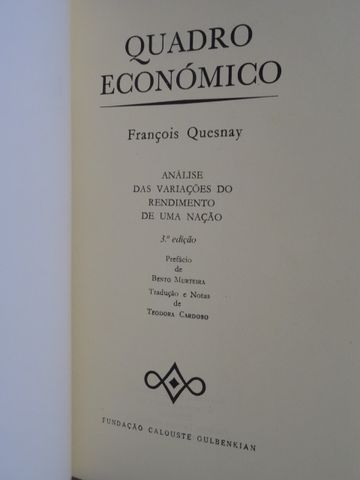 Quadro Económico de François Quesnay