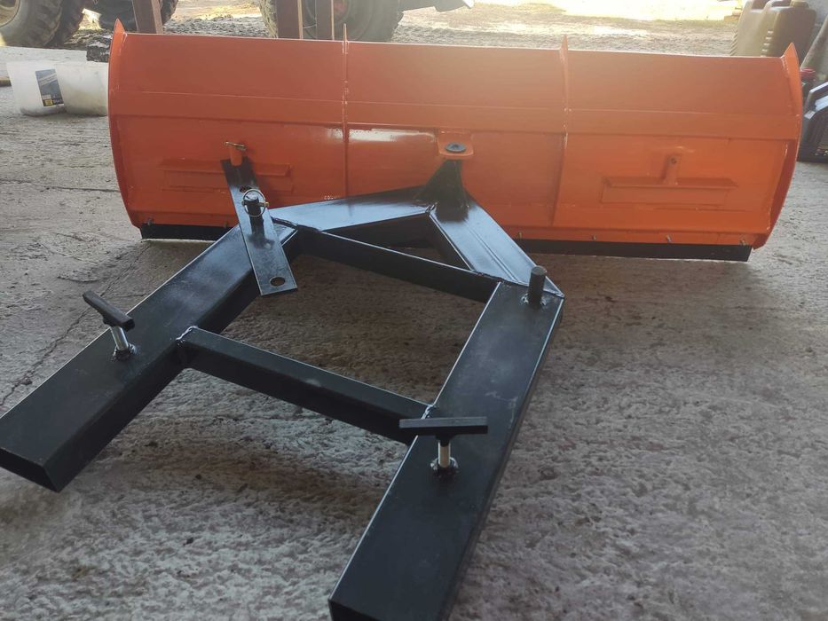 Pług* do śniegu mocowanie wózek widłowy nowy 1.5m spychacz Dostawa