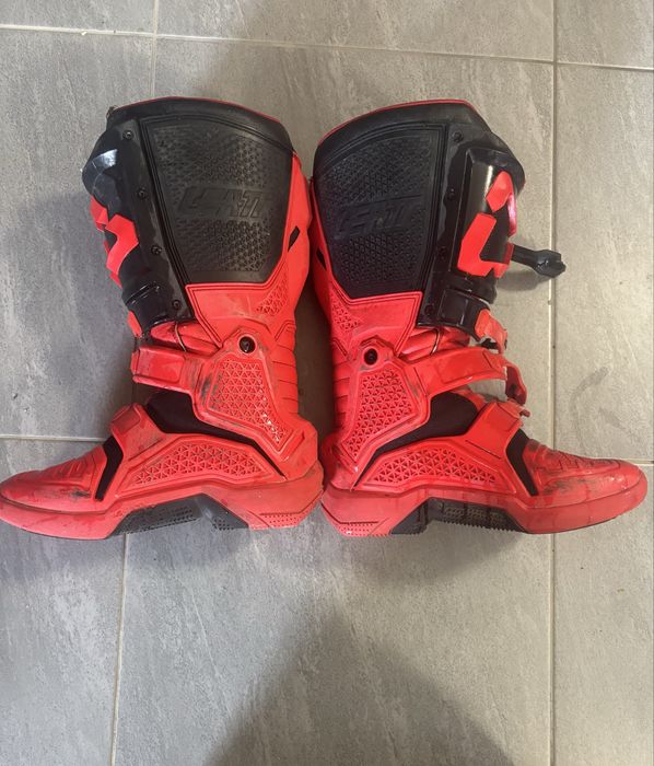 Buty motocross Leatt 4.5 – rozmiar 42 czerwone