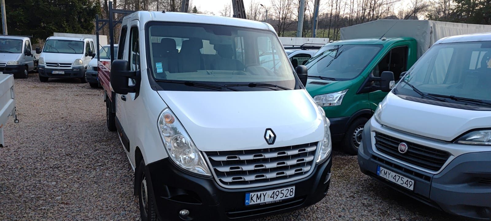 Renault Master Ducato doka brygadowy brygadówka skrzyniowy