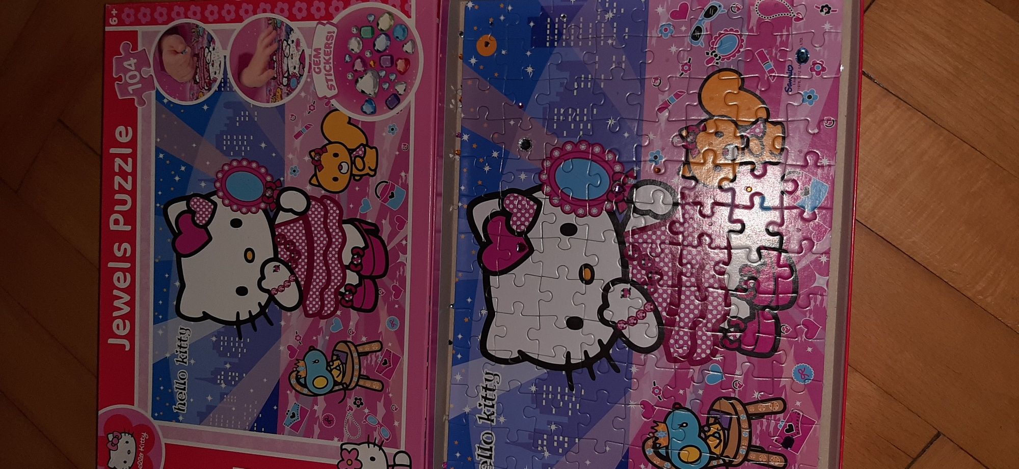 Puzzle hello kitty 104 elementy