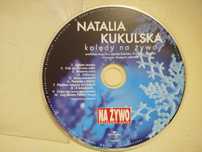 Kolędy na żywo Natalia Kukulska CD koperta foliowa