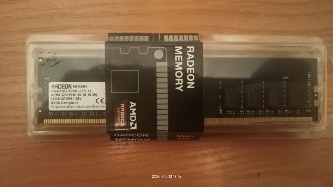 DDR4 32Gb (2x16) 3200Hz стан нових