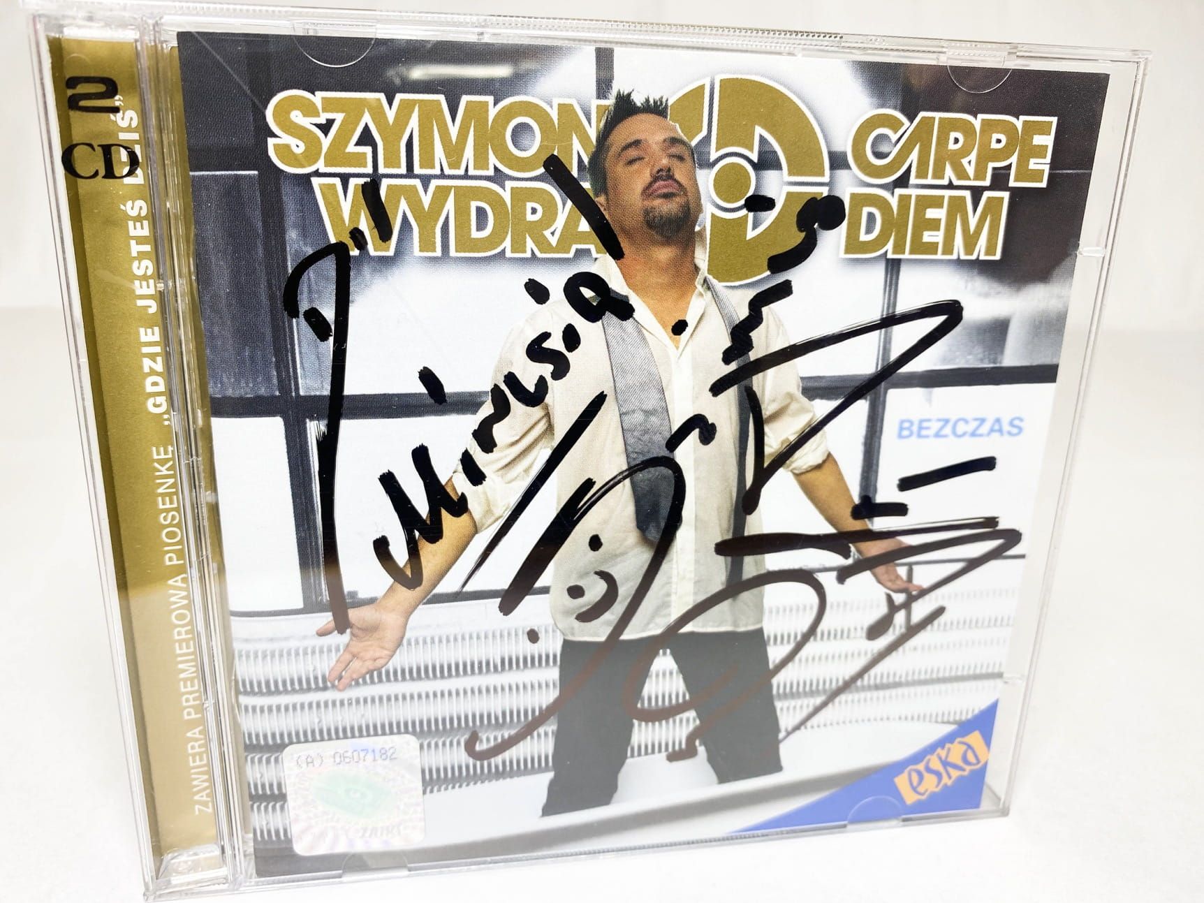 Szymon Wydra Carpe Diem - Bezczas Cd - Dvd - Autograf