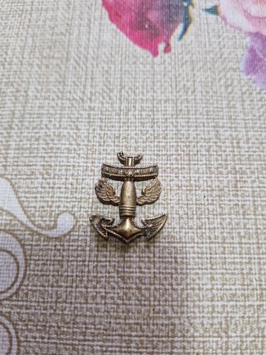 Insygnium na naramiennik Kriegsmarine nie Wehrmacht waffen SS