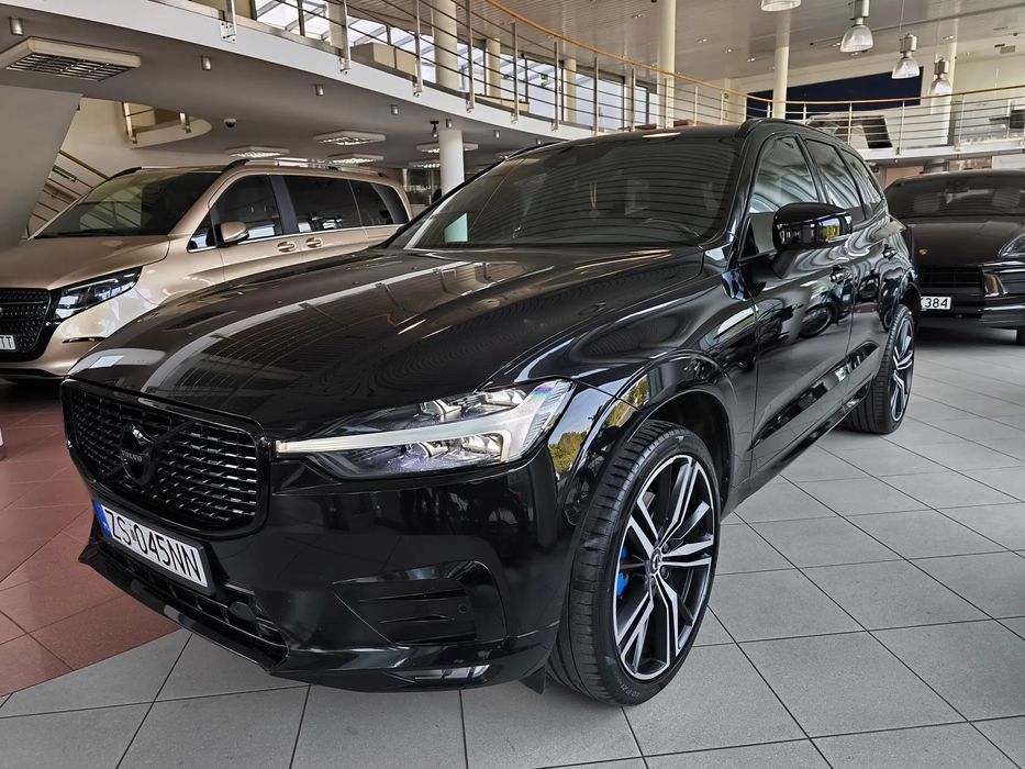 Volvo XC 60 D5 AWD R-DESIGN BLACK Salon POLSKA I wł. Serwis ASO *Auto Salon JAWOR*