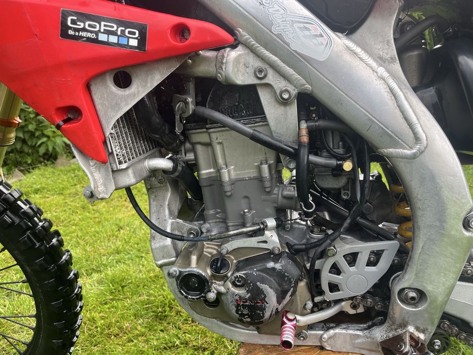 Honda crf 450 uszkodzona