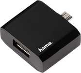 Hama Adapter USB Host do tabletu PC ze złączem microUSB, czarny