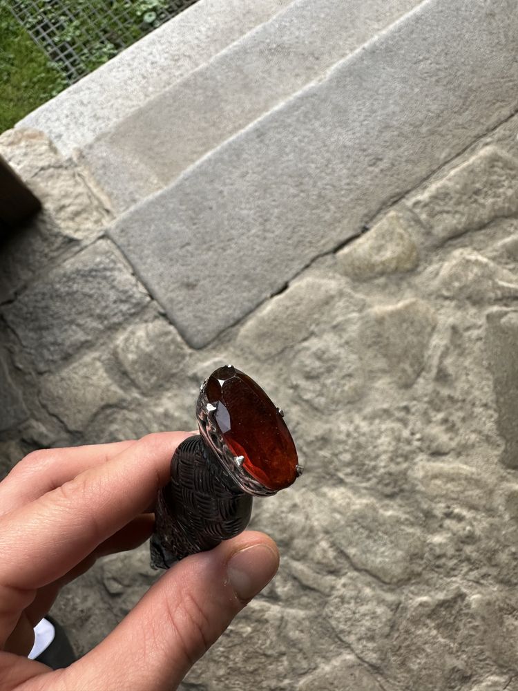 Nóż Szkocki Sgian Dubh - srebro sterling, Robert Allison, Glasgow 1908