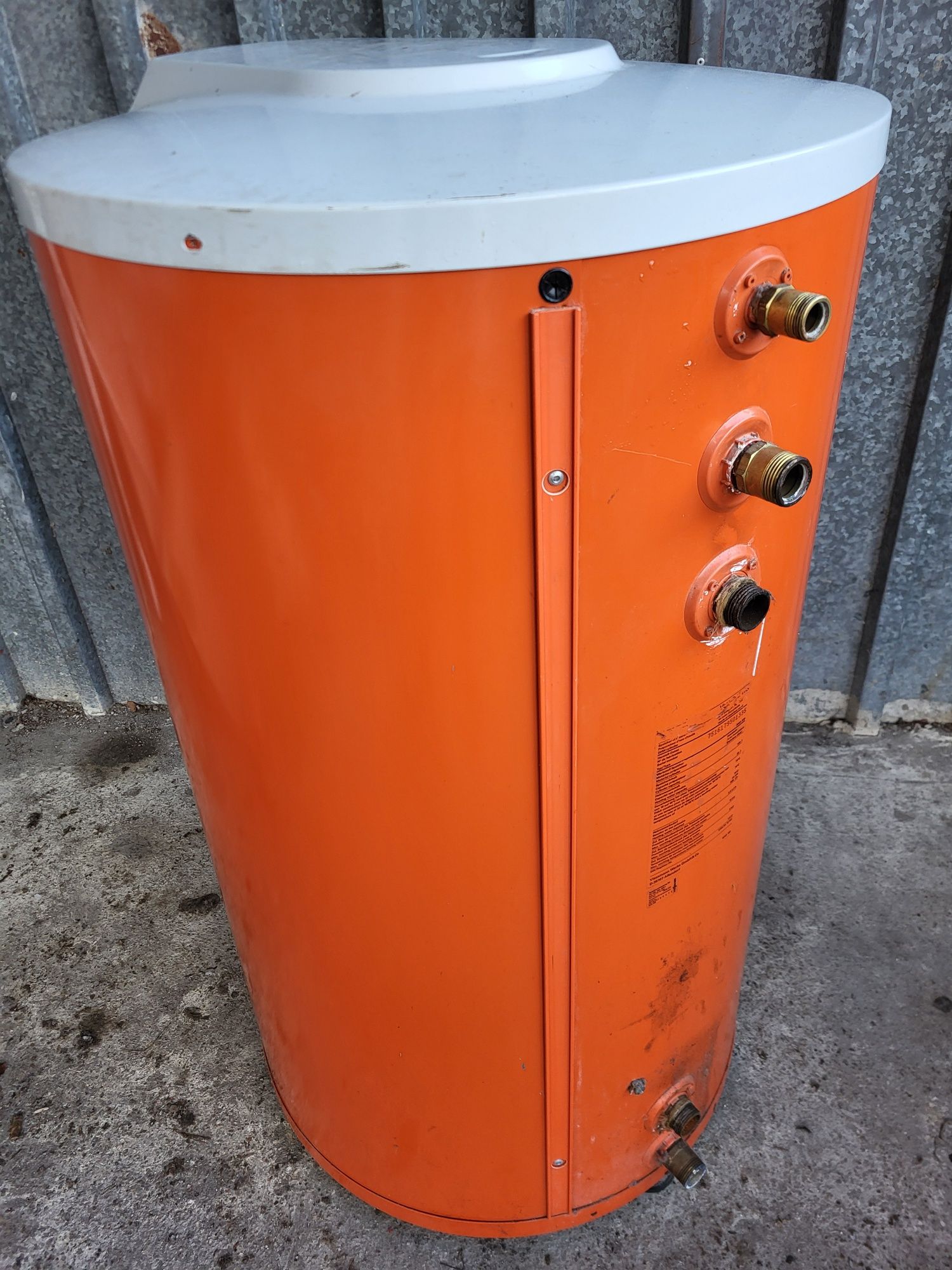 Zbiornik na wodę Viessmann stal nierdzewna 130l baniak Wysyłka