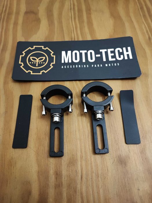 Suportes p/ faróis auxiliares modelos bmw r1200/1250 gsa e universais