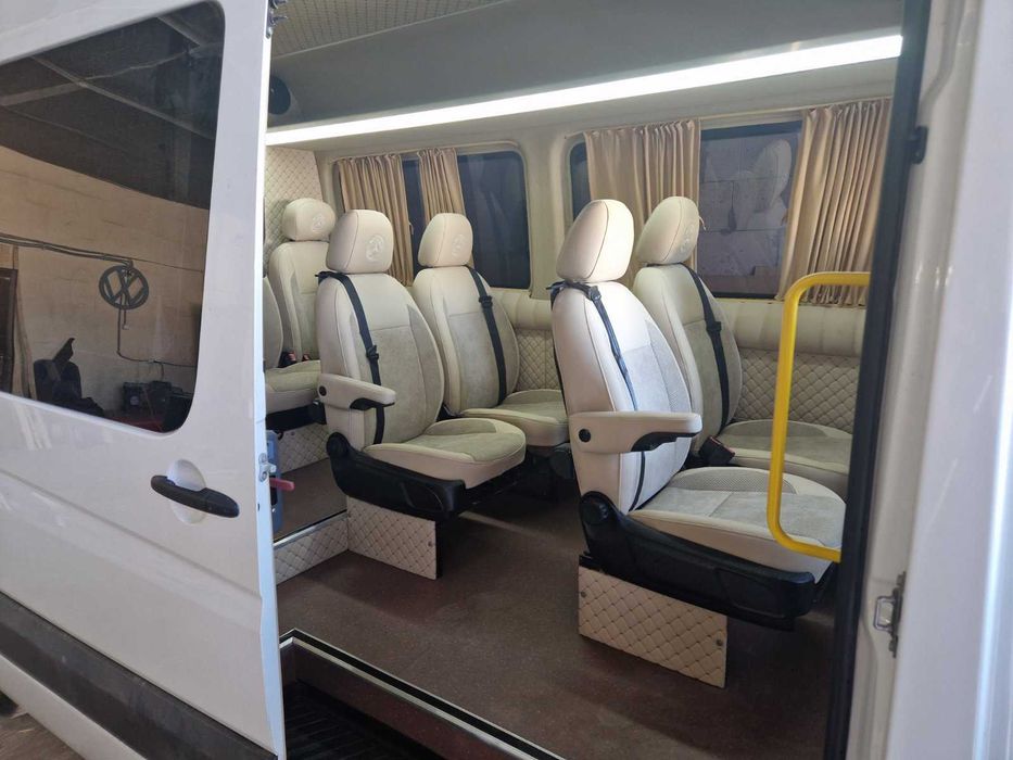 Переобладнання бусів всіх марок та моделей. Перетяжка, Обшивка салонів