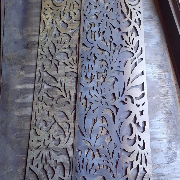 Лазерна Плазмова різка металу Металеві Вставки Панелі Ковані елементи