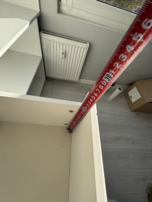 Meblik zestaw białych mebli