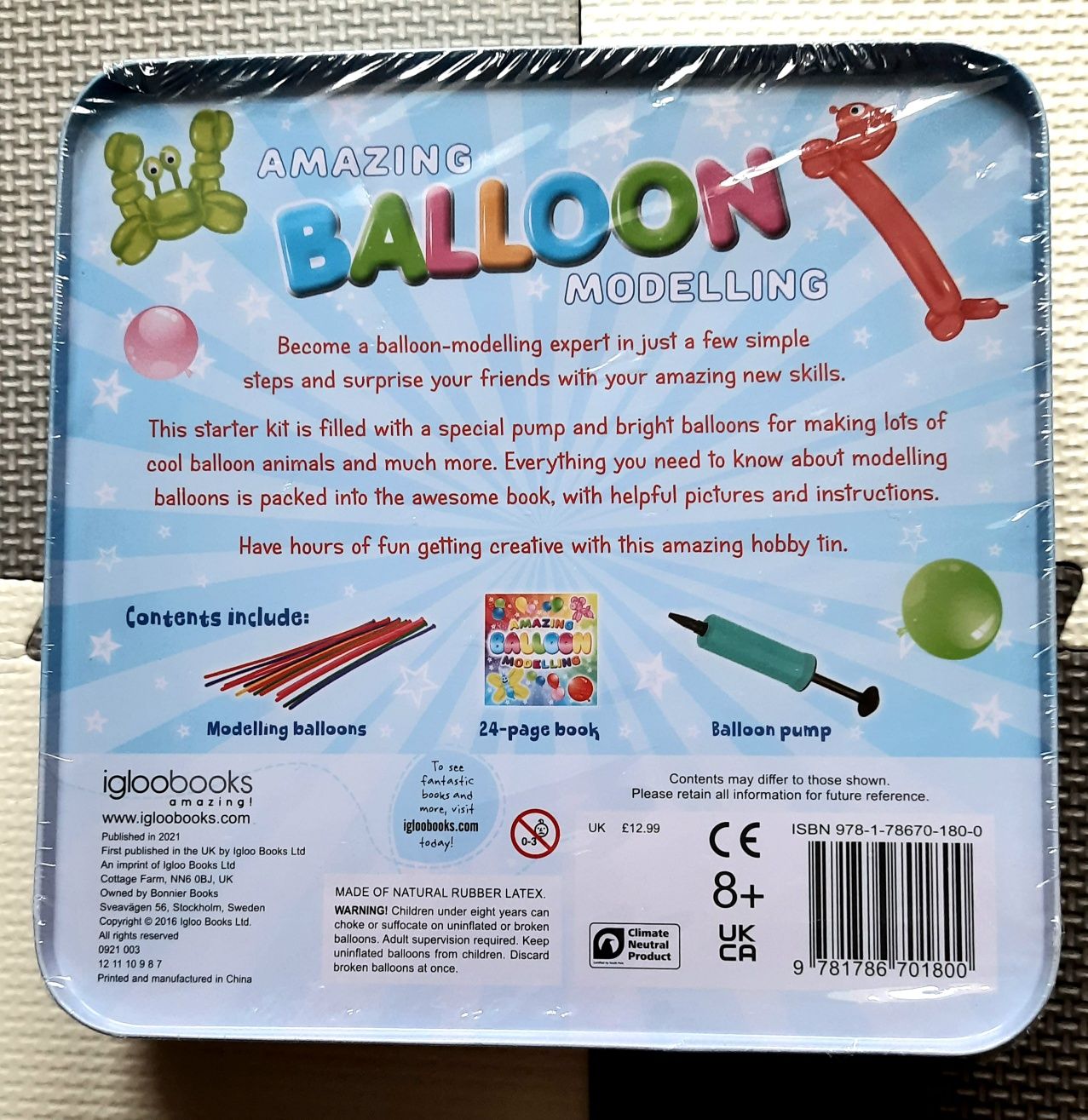 NOWA Amazing balloon modelling book modelowanie balonów po angielsku