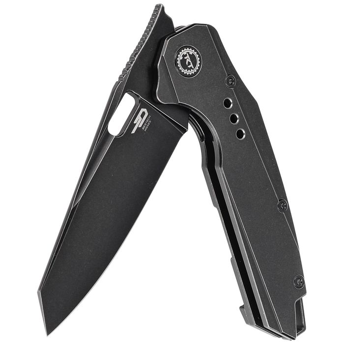 Nóż składany Bestech Nyxie Black Titanium, Black Stonewashed CPM S35VN