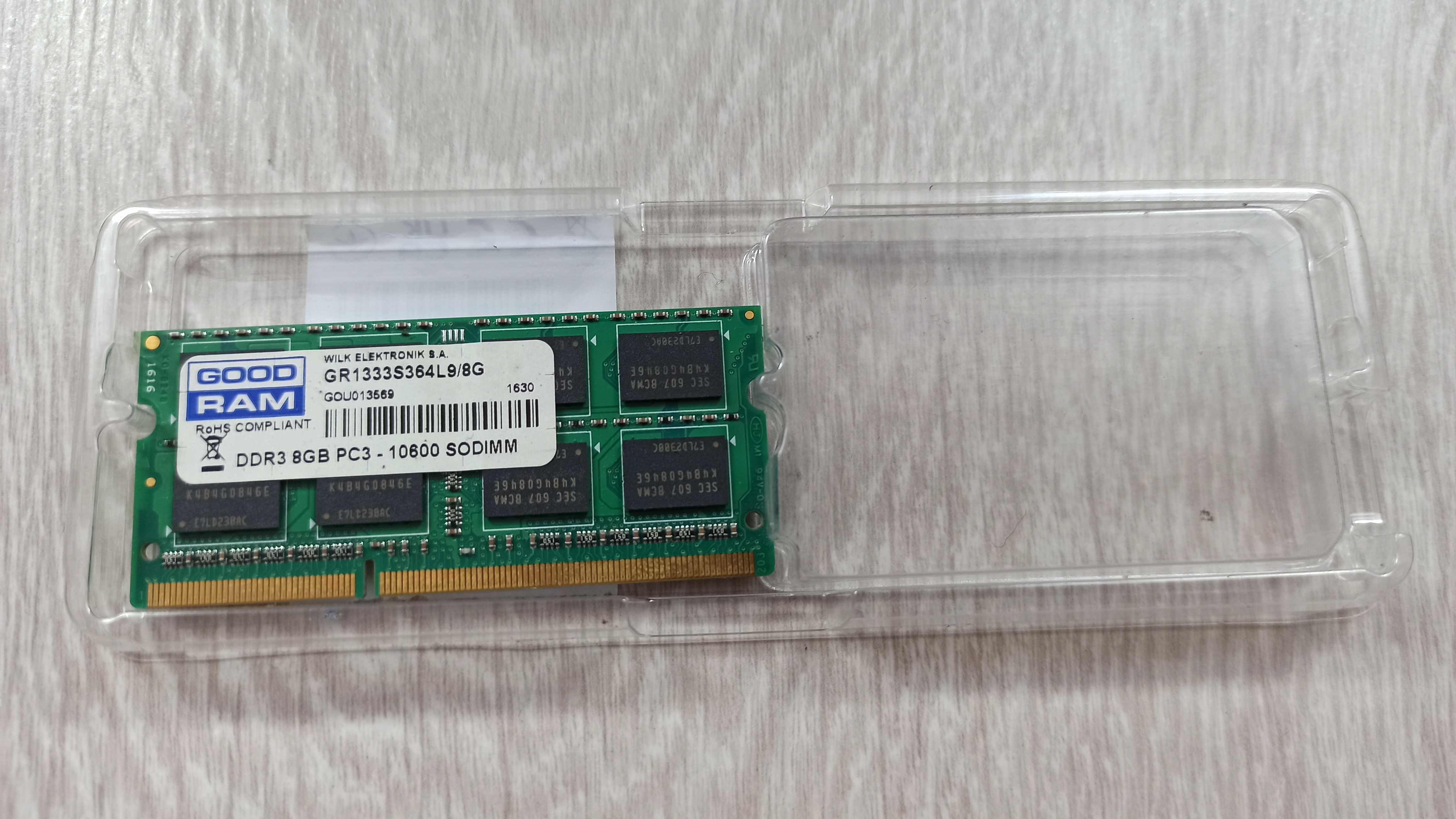 Pamięć RAM GoodRam DDR3 8GB do laptopa