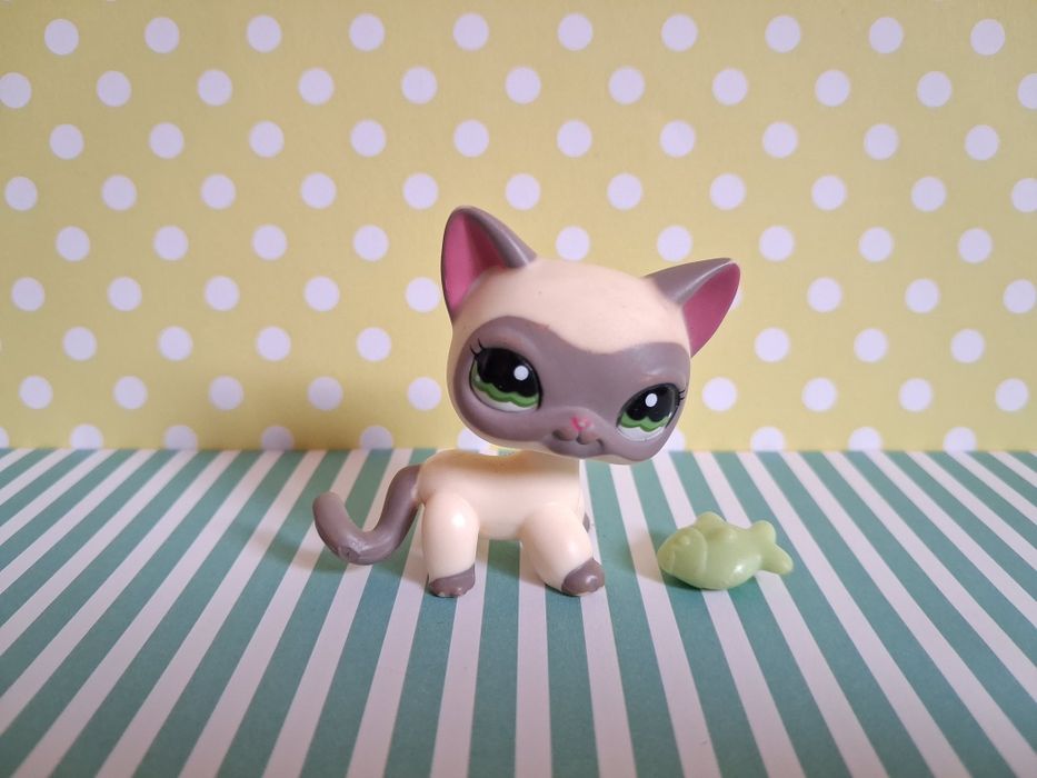 Littlest Pet Shop LPS unikatowy kot Shorthair #1116 pop