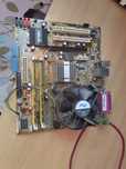Płyta główna P5l-mx celeron d352 3.2ghz 2Gb ram 666