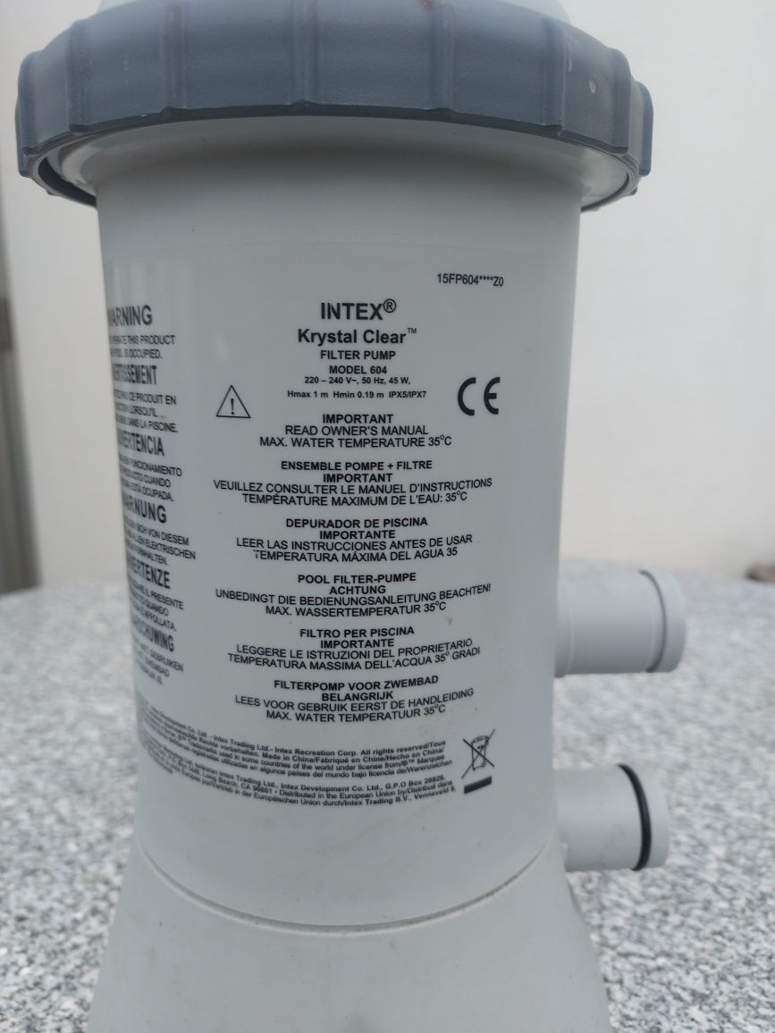 Motores de filtragem para piscina Intex