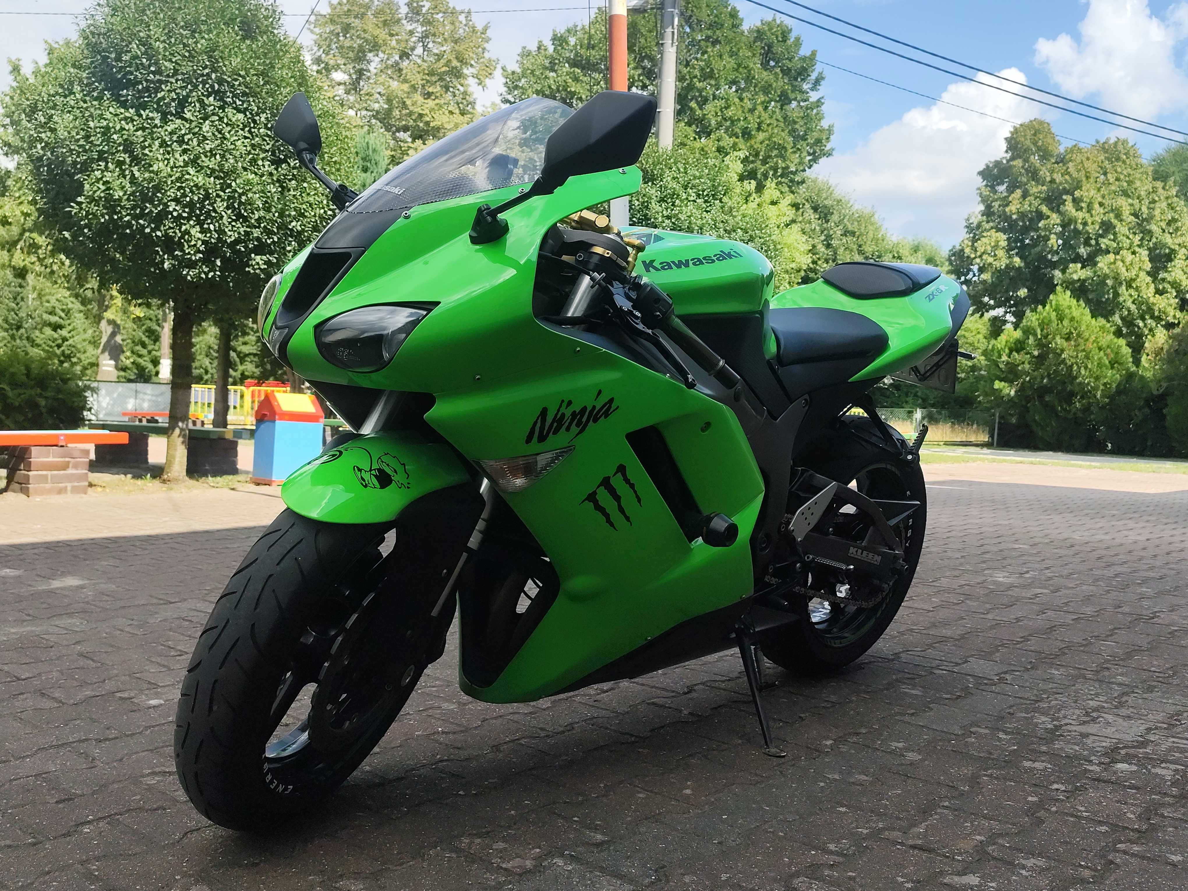 Sprzedam Piękną Kawasaki zx6r 2008r Doinwestowany