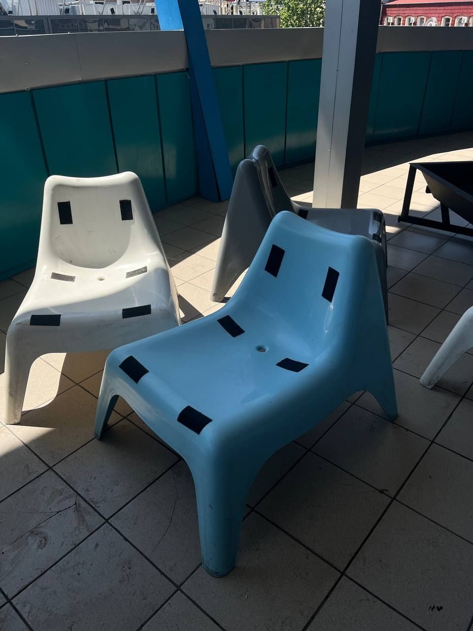 Садові стільці IKEA(для тераси, басейну)