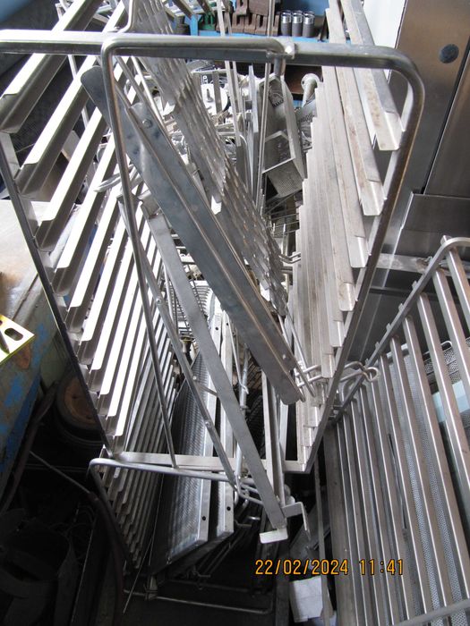 Części  zmywarki gastronomiczne, piece konwekcyjne, wózki 10 półek.