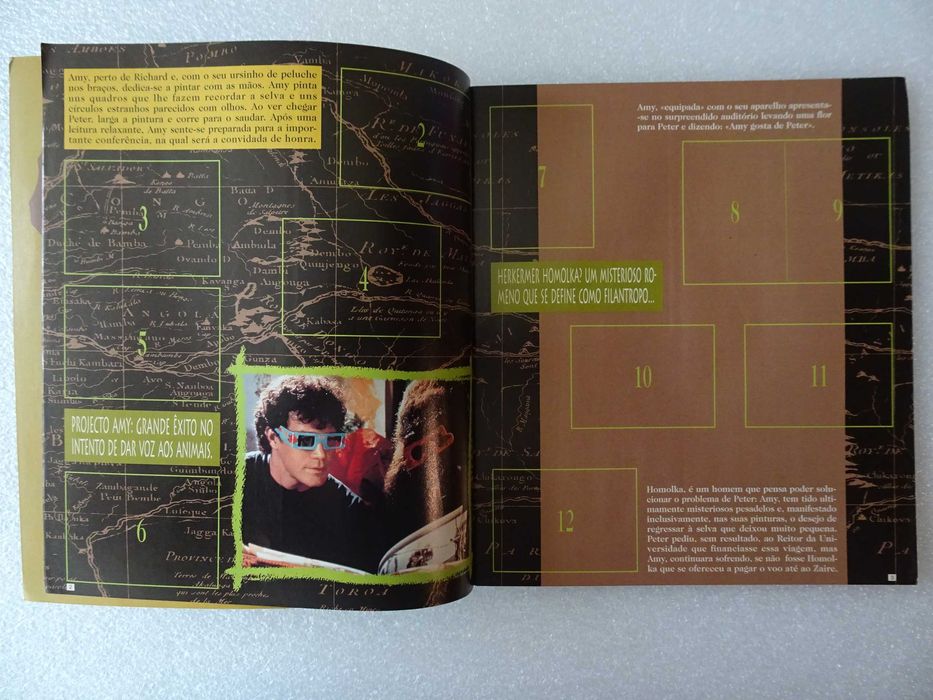 Caderneta de cromos vazia Congo The Movie - Panini