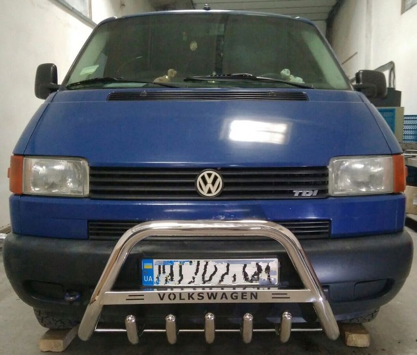 Кенгурятник Volkswagen T4 Кенгурятник Фольцваген Т4 Подножки Рейлинги