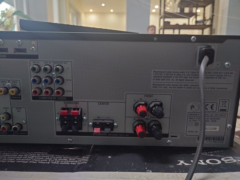 Amplituner Sony 5.1 HDMI STR-DG520