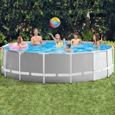 *PISCINA INTEX 4.57x1.22MTS* com motor e acessórios