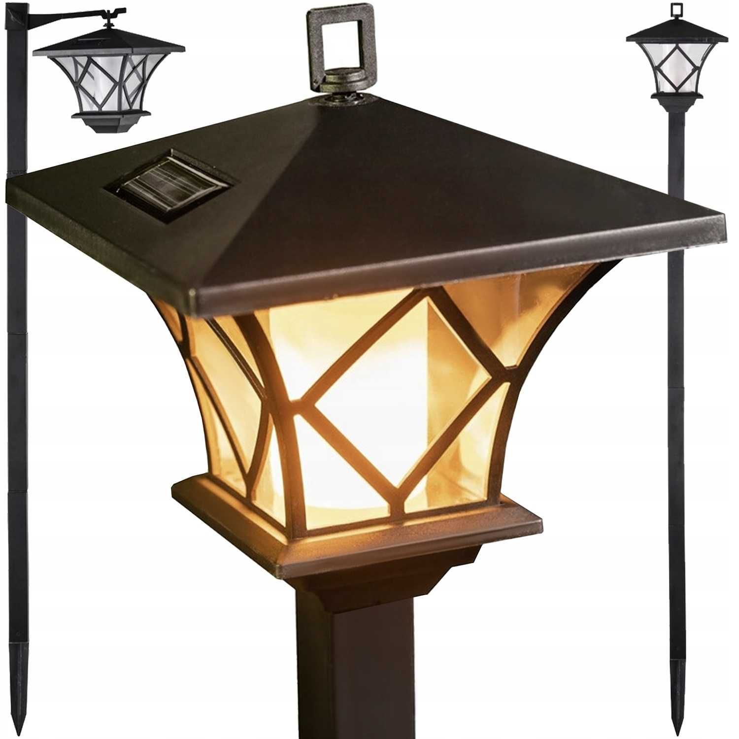NOWA*wysyłka lampa lampion solarny XXL latarnia do ogrodu