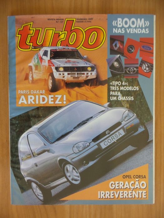 Revista Turbo N.º 137 de Fevereiro/93