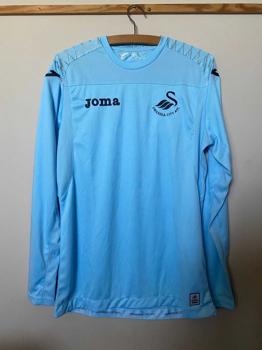 Bramkarska SWANSEA CITY - 2017 - 2018 JOMA długi rękaw - S/M - UNIKAT