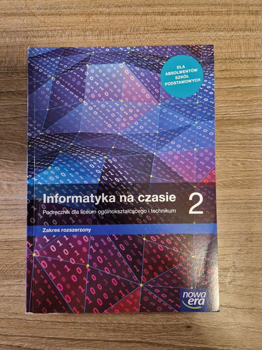 Informatyka na Czasie 2 zakres rozszerzony Nowa Era