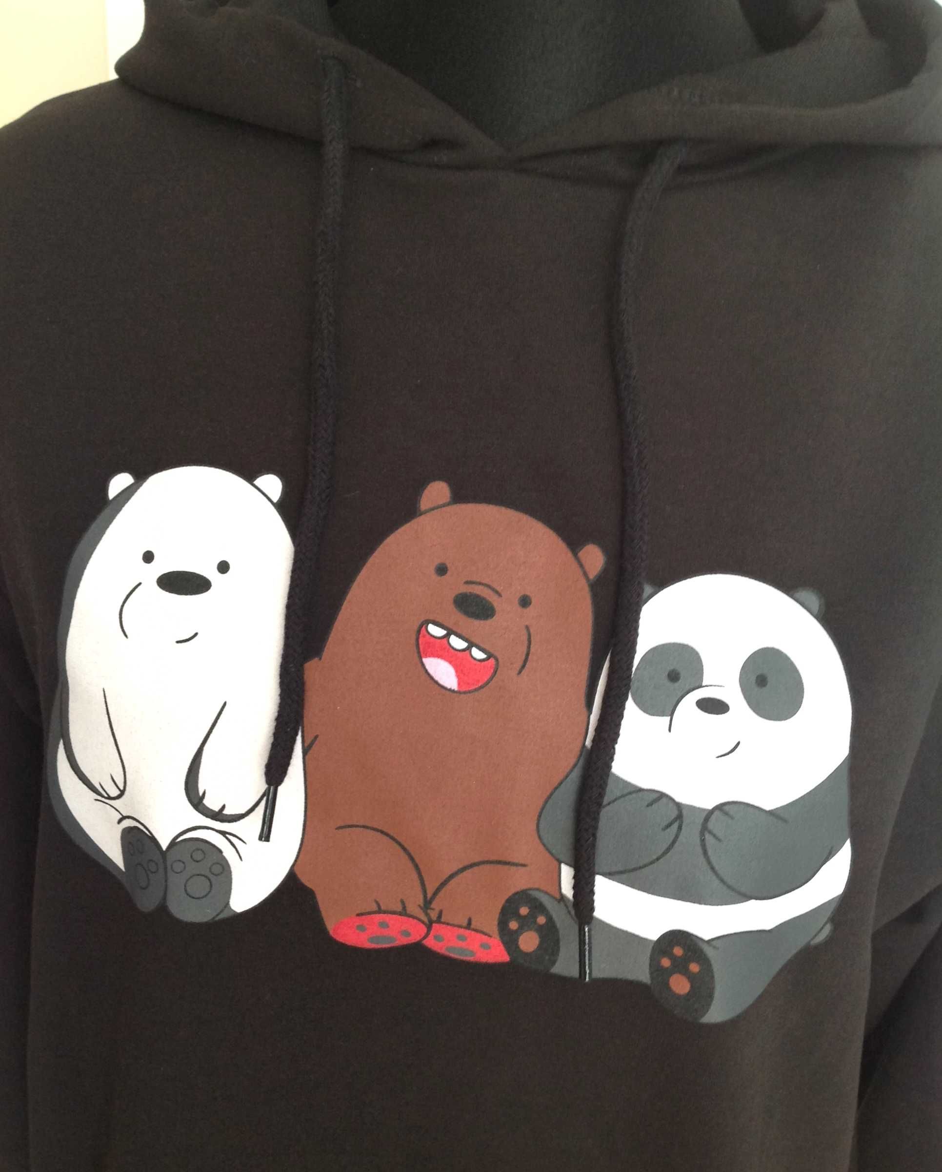 LELA bluza z miśkami "We Bare Bears" / Między nami, misiami