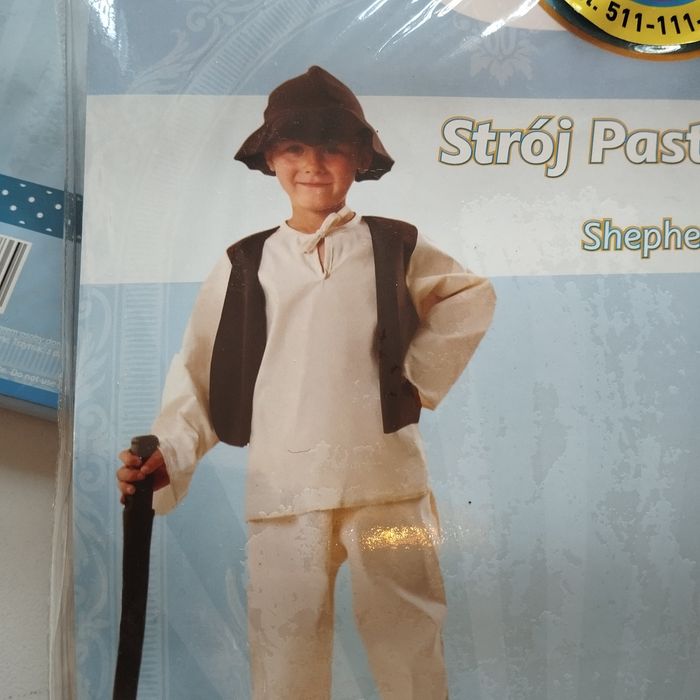 Kostium Pastuszka nowy wymiary na zdjęciu wysyłka