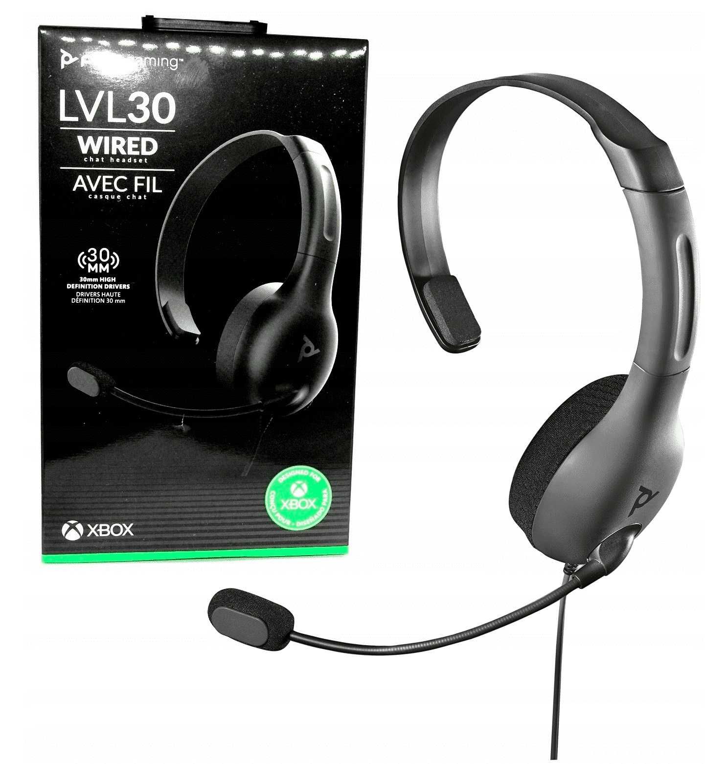PDP Xbox Series One Słuchawki Headset Chat LVL30