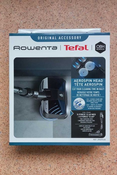 Миюча щітка до акумуляторних пилососів Rowenta, Tefal