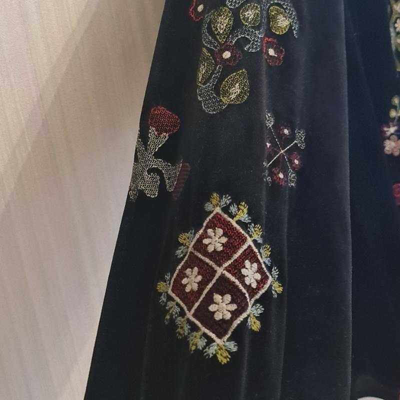 вишита блузка бархатна Zara ,вишиванка