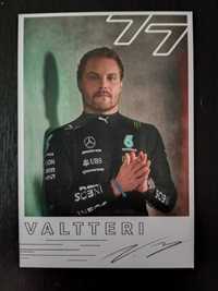 Автограф-картка Valtteri Bottas