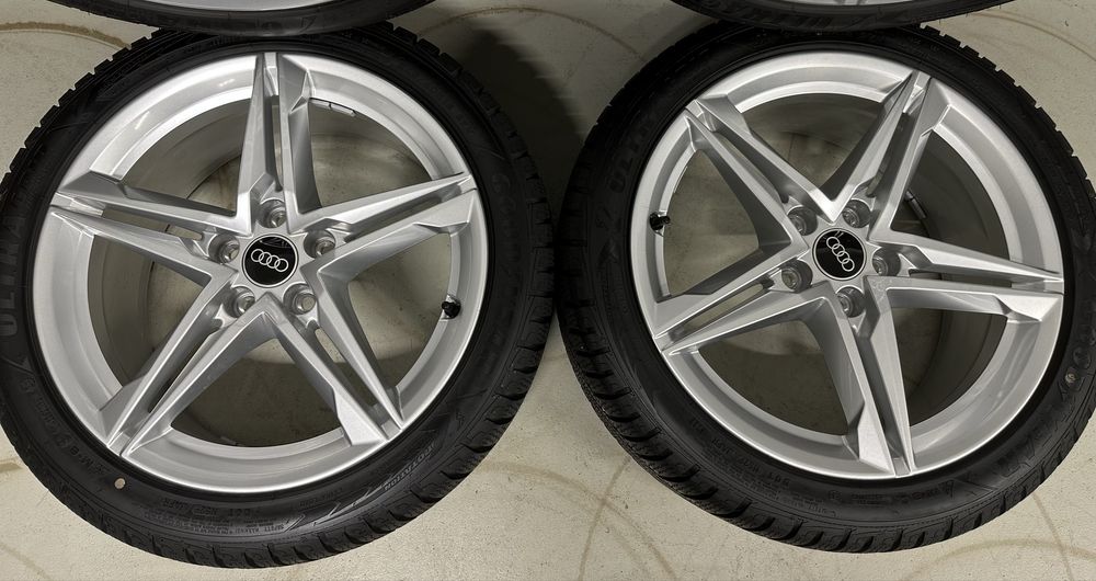 Oryginalne koła zimowe alufelgi 18 Audi A4 B9 8W