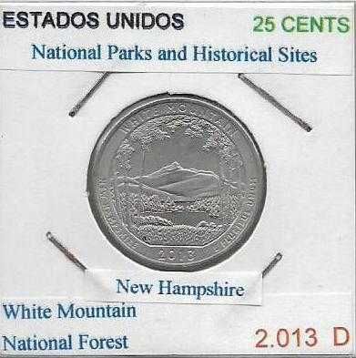 Estados Unidos - - - "Parques Nacionais" - - - - - Moedas