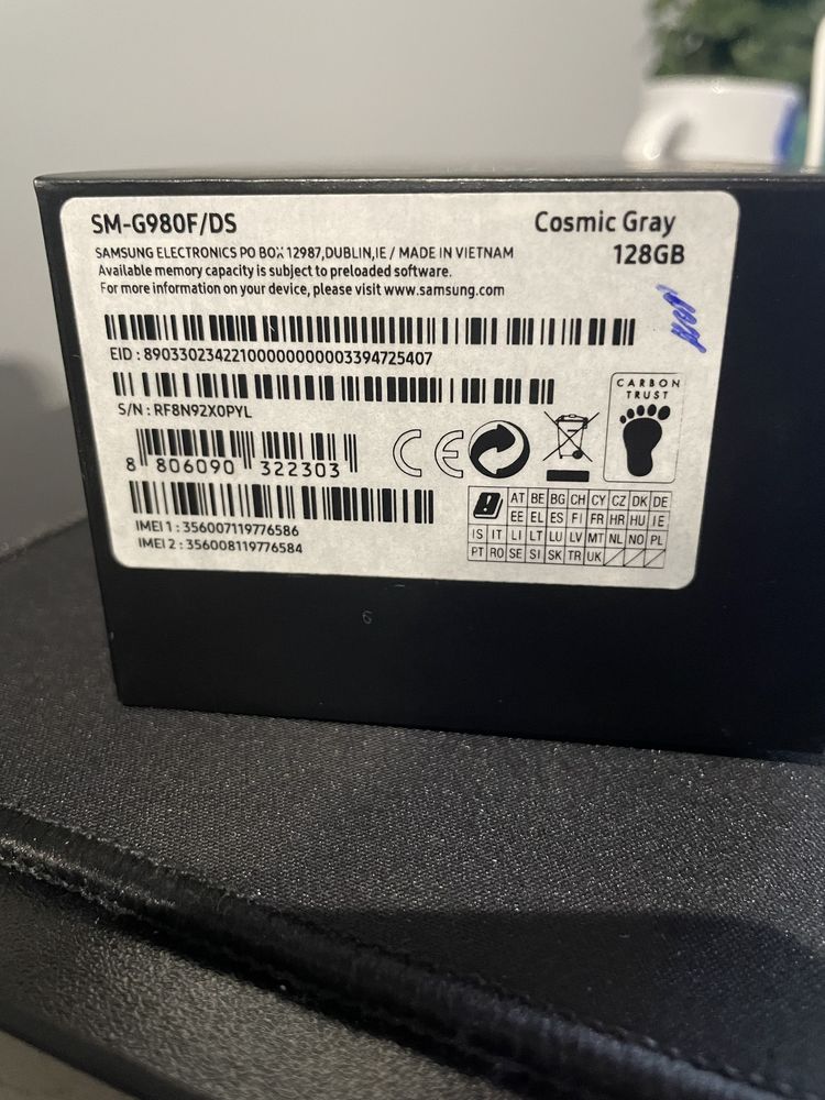 Samsung S20 128/8GB Cosmic Gray